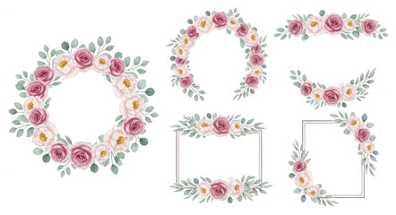 Hand-painted meadow flowers with red poppy, blue forget-me-not, yellow daisies, lavender isolated png