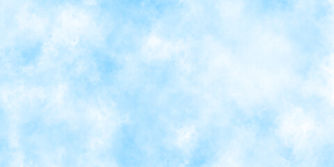 Watercolor cloud texture. fantasy smooth light blue, white shades and blue watercolor paper textured illustration for grunge design, This is watercolor splash. It is drawn by hand. © Hasan
