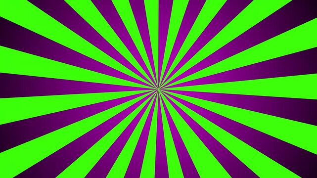 sunburst animation spiral lines rotate on red color, with smooth radial movement, ideal for vibrant visuals, presentations, and creative video projects, 4K video