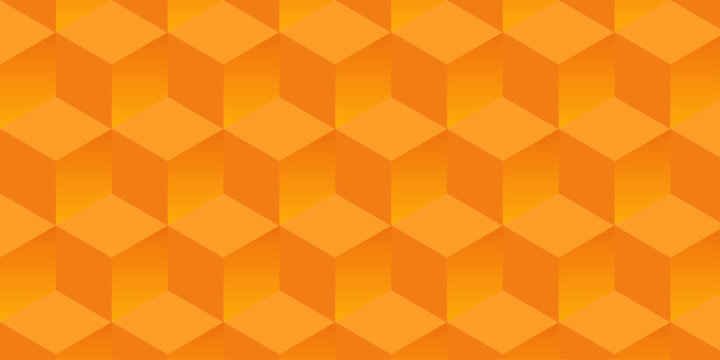 Seamless geometric pattern isometric cubic. Mosaic cube pattern vector tile blank wallpaper.	