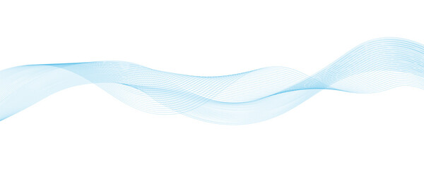 Obraz premium Premium background design with blue line pattern (texture) in luxury pastel colour. Abstract horizontal vector template for business banner, formal backdrop, prestigious voucher, vector