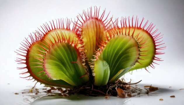 Drosera - A Close-Up of a Carnivorous Sundew Plant.