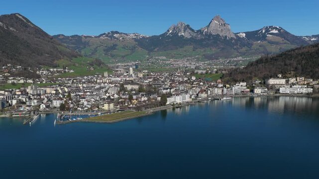 Ingenbohl / Brunnen und Mythen, Schwyz, Schweiz 