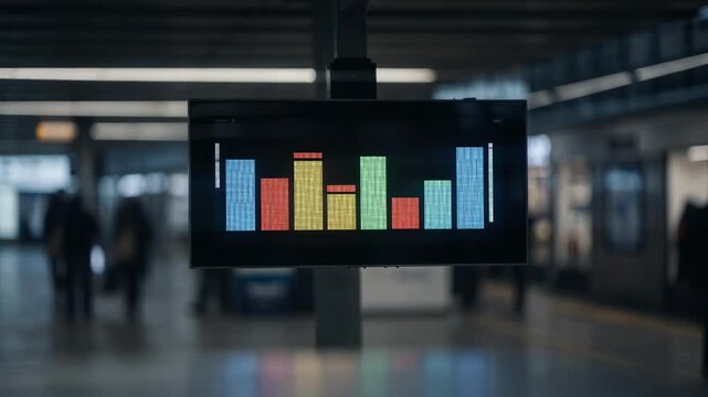 Focused medium view on a digital pricing menu displaying rush hour surcharges blurring background elements to highlight the timesensitive promotions.