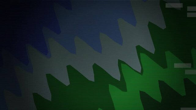 Dark Green Saw Blade Rotation Video.