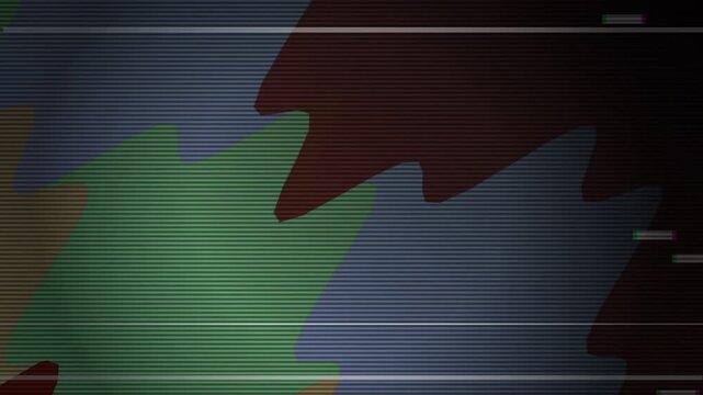 Glitch Effect Distortion Digital Error Lines.