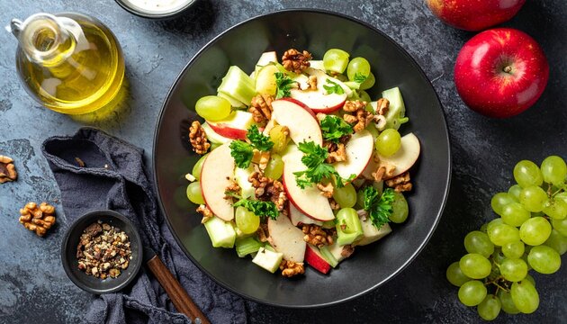 Waldorfsalat modern