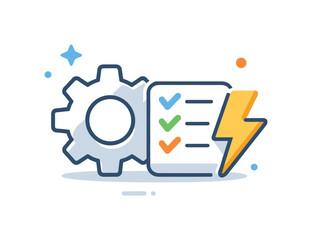 Digital workflow automation and task simplification in a modern business technology environment focused on saving time and reducing manual effort, a