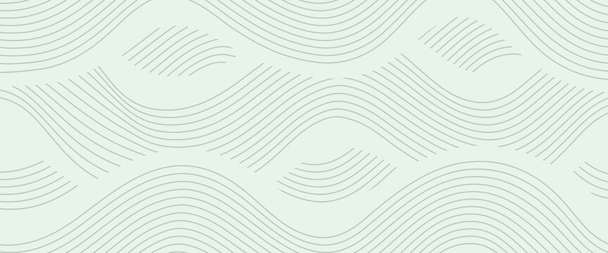 farm green banner, organic abstract background with fields. wavy green lines, natural organic products. ecology background. striped farmer green Pattern