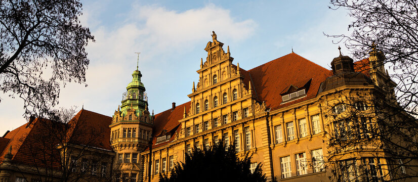 a beautiful building in pankow berlin