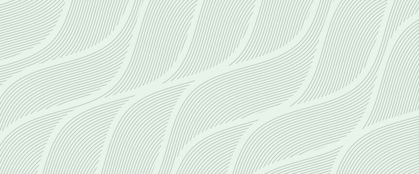 farm green banner, organic abstract background with fields. wavy green lines, natural organic products. ecology background. striped farmer green Pattern