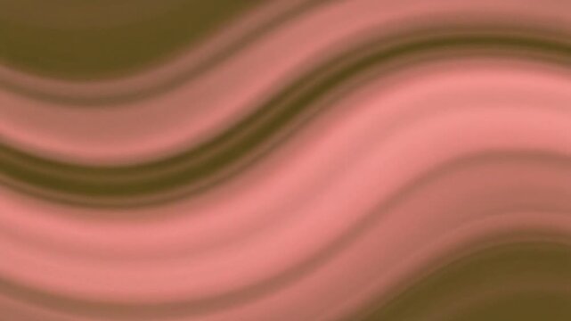Warm dusty pastel rose and earthy olive motion swirling harmonic wave