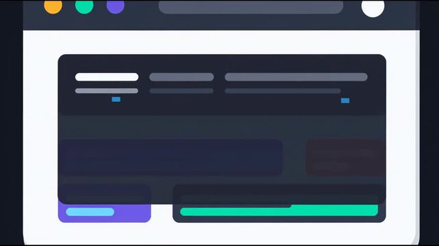Interface Mockup With Black Redaction Shows Website Features and Layout Changes in Design Process for Development Team Review