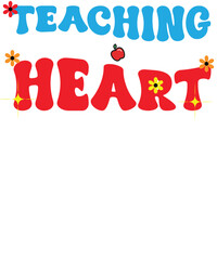 Fototapeta premium Teaching Heart EPS vector