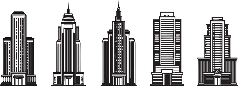 New york city skyline silhouette