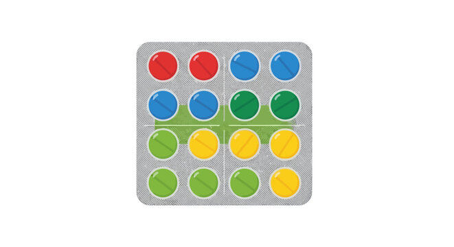 Colorful Round Peg Board.
