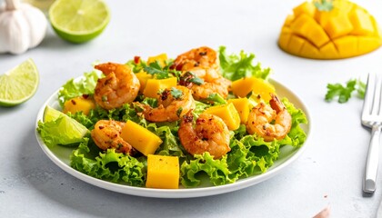 Australischer Garnelensalat mit Mango