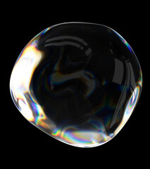 Four translucent, spherical orbs, exhibiting variations in color and texture, suggesting different...