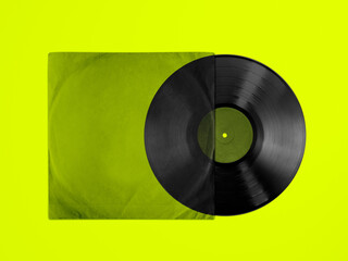 vynil vinyl record play music vintage. vinyl record grooves. colorful background.