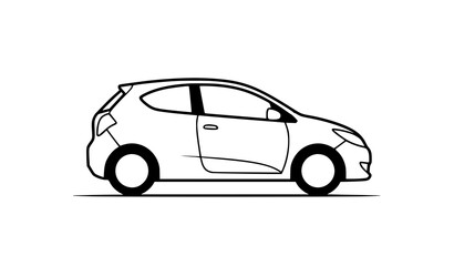 Fototapeta premium car vector illustration