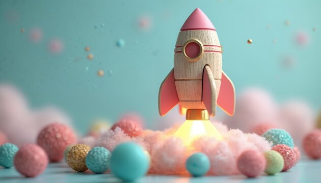 Pink Rocket Ship Images – Browse 43,685 Stock Photos, Vectors, and ...