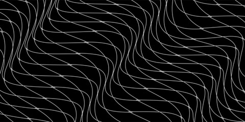 Net texture pattern on black background. Net texture pattern for backdrop and wallpaper. Realistic net pattern with black squares. Geometric background, vector illustration eps 10 © Isma