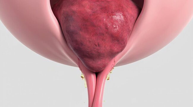 Glowing Uterus Ovaries Fallopian Tubes Anatomy