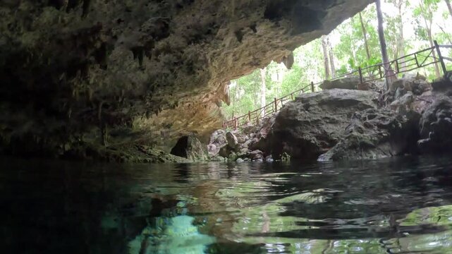 Cave at Cenote Dos Ojos, Tulum Quintana Roo