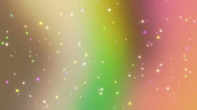 Abstract Light Background: A radiant gradient of colors dances gracefully, sprinkled with twinkling particles, creating a sense of ethereal beauty and serenity.