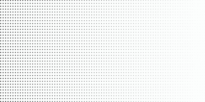 Dot grid pattern. Abstract halftone black dotted background, vintage retro filter