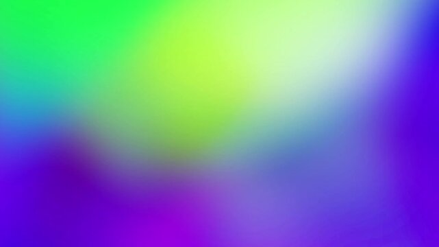 Vibrant lime green, blue, and purple energy. Modern seamless motion loop background designed for video productions, digital presentations, social media content, and animated wallpaper projects