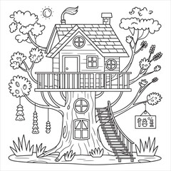 Fototapeta premium drawing of a house