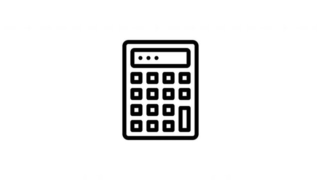 calculator animated icon
