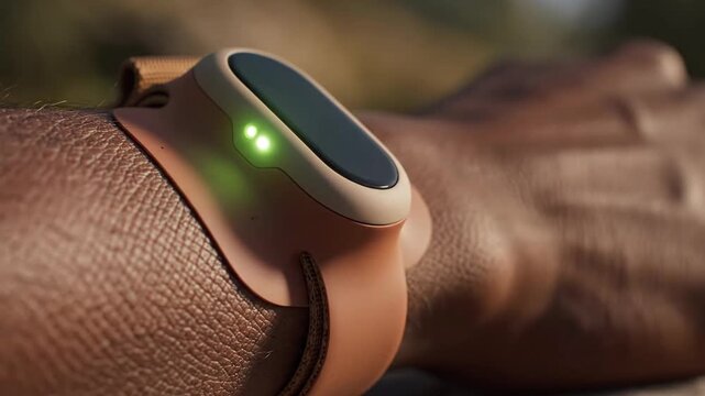Wearable biosensor tracks health data on wrist