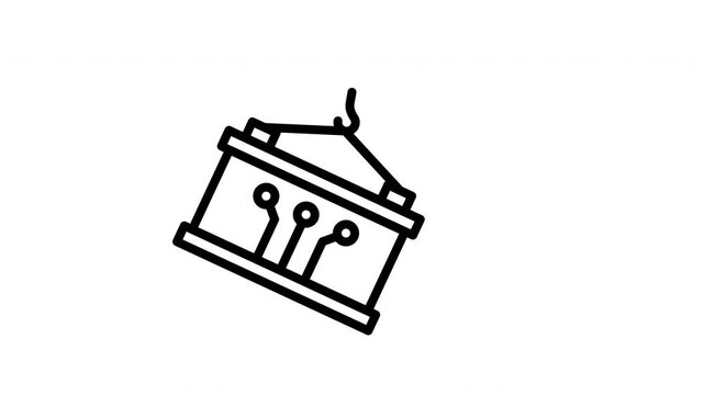 container animated icon