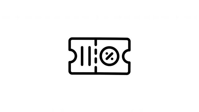 coupon animated icon