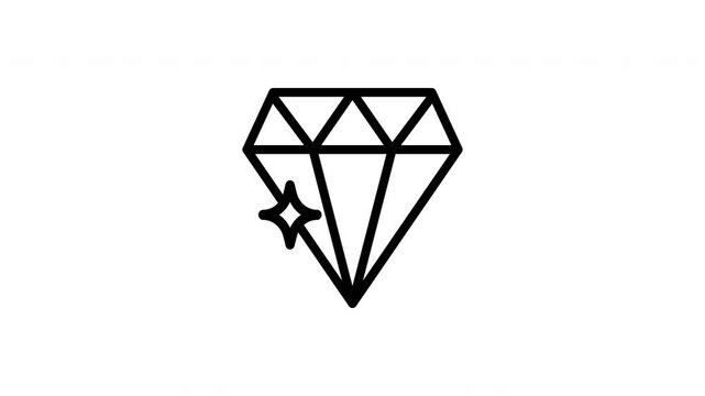 diamond animated icon