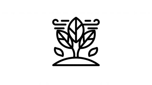 leaf animated icon
