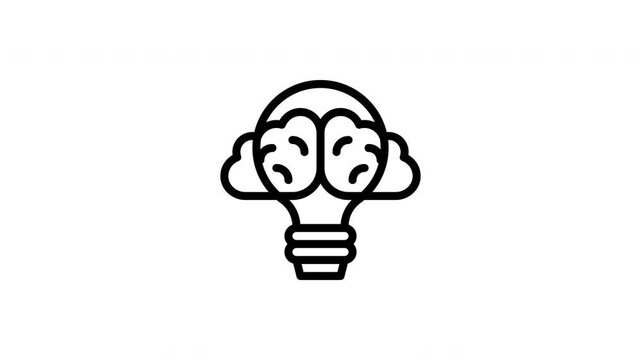 lightbulb animated icon