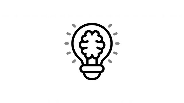 lightbulb animated icon