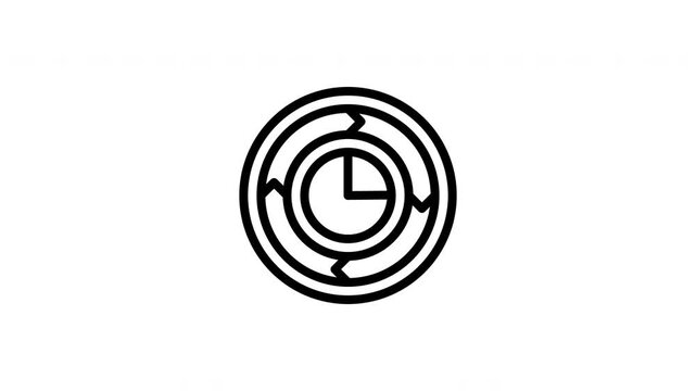 pie chart animated icon
