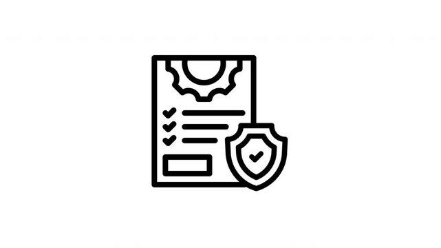 policy animated icon