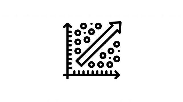 regression animated icon
