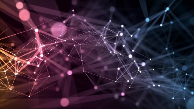 Network Connections and Data Transfer Visualization.