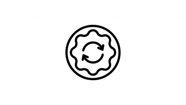 return animated icon