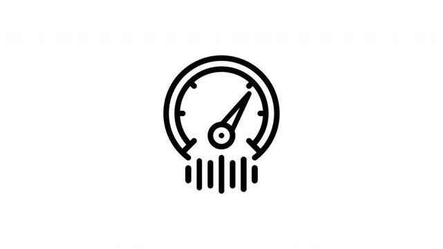 sound level meter animated icon