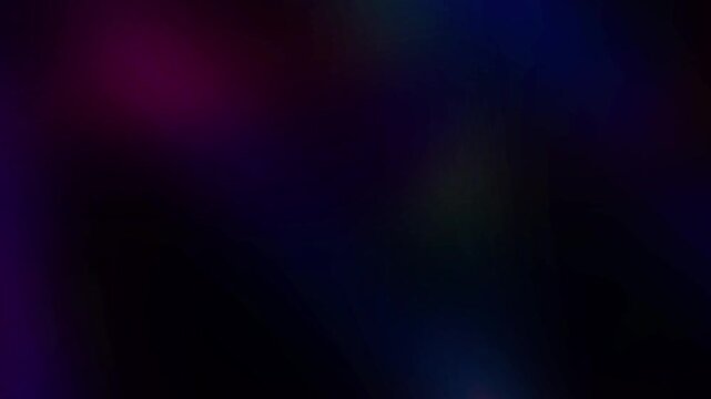 Dark moody black background with subtle red and blue glowing spots. Modern seamless motion loop background designed for video productions, digital presentations