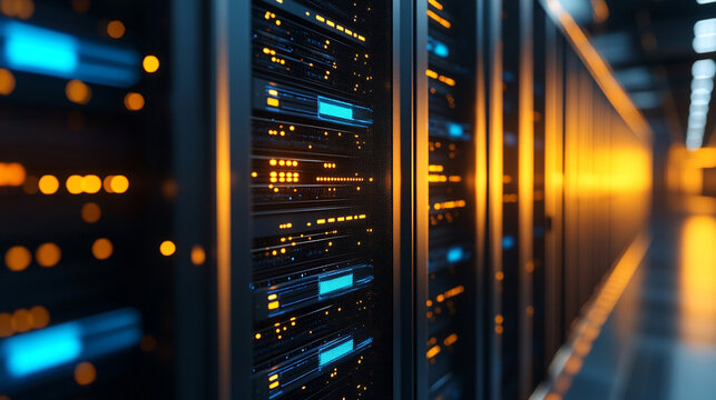 Data center on cloud cyber security and Blue Binary Data Software Programming Code Background. Random Parts of Program Code. Digital Data Technology Concept