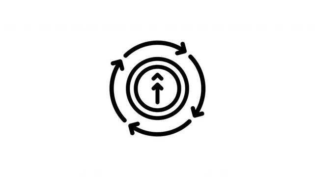 continuous improvement animated icon