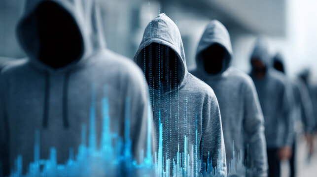 Hackers are planning to hack and attack Zeroday networks and cyber security systems in Smart digital city with Data center on cloud cyber security and Blue Binary Data Software Programming Code